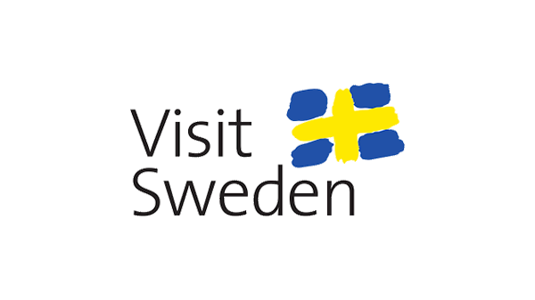 Logo Zweedse Toeristenorganisatie - Visit Sweden - op transparante achtergrond - 600 * 337 pixels